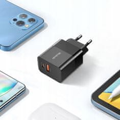 Mcdodo MCDODO RÝCHLONABÍJAČKA PRE IPHONE TYP C 2X USB USB-C PD 20W KÁBEL