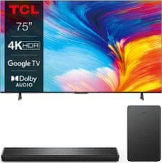 TCL 75P635 + TCL P733W