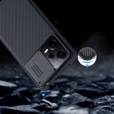 Nillkin CamShield kryt na Xiaomi Redmi Note 12 / Poco X5 5G, čierny