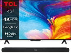 TCL 43P635 + TCL TS8111