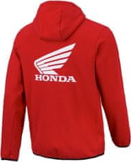 Honda mikina CORE 23 Zips černo-bielo-červená S