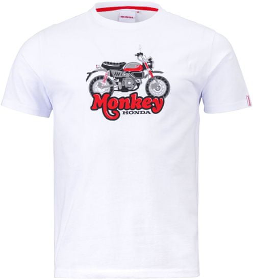 Honda tričko MONKEY 23 černo-bielo-červeno-šedé