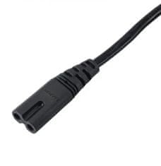 Akyga Napájací kábel IEC C7 2pin 1.5m EU plug