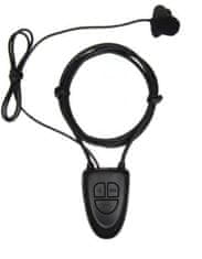 SpyTech TOP model 2024 Špionážne slúchadlo s vylepšenou Bluetooth slučkou s externým mikrofónom + 10W zosilňovač - Farba: Hnedé slúchadlo TE-08F PROFI