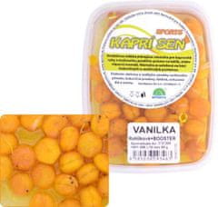 Sports Rohlíkové boilies v boostri - 12mm/50g - VANILKA