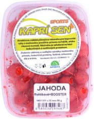 Sports Rohlíkové boilies v boostri - 12mm/50g - JAHODA