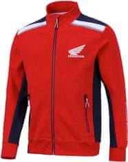 Honda mikina RACING Cardigan 23 Zip modro-bielo-červená L