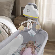 Fisher Price KOLOTOČ NAD POSTIEĽKU DÁŠŤ S DÚHOU