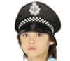 Guirca Policajná čiapka pre deti čierna