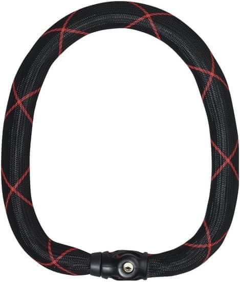 Abus reťazový zámok IVY CHAIN 9210/110 černo-červený