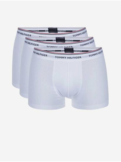 Tommy Hilfiger Kolekcia troch boxeriek v bielej farbe Tommy Hilfiger