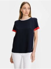 Tommy Hilfiger Crepe Tipped Triko Tommy Hilfiger XS