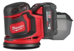 Milwaukee Aku excentrická brúska 125 mm 5,0 Ah - Milwaukee M18 BOS125-502B