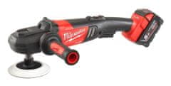 Milwaukee Aku leštička s brúska 5,0 Ah, kompaktné - Milwaukee M18 FAP180-502X