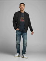 Jack&Jones Čierny vodeodpudivý bomber Jack & Jones Rush XXL