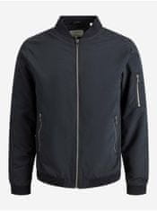 Jack&Jones Čierny vodeodpudivý bomber Jack & Jones Rush XXL