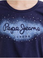 Pepe Jeans Tričká s krátkym rukávom pre ženy Pepe Jeans - modrá XS