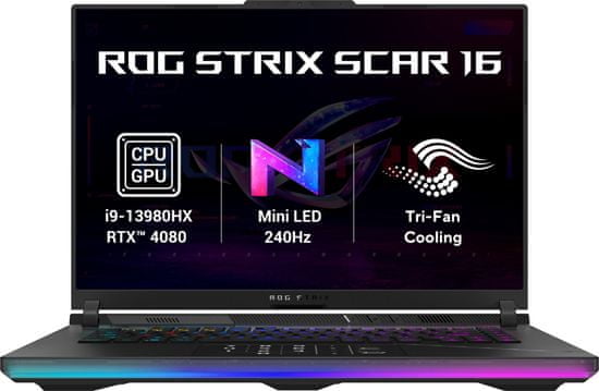 ASUS ROG Strix SCAR 16 (2023) G634 (G634JZ-NEBULA042W), čierna