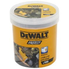 DeWalt 100 kotúčov INOX 125x1mm DT20540 + bez rukávov