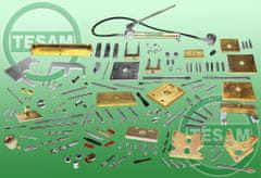 TESAM Hydraulický sťahovák na vstrekovače CDI, HDI, CRD, veľká sada s vozíkom - tesa TS2000