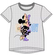 Javoli  Detské tričko krátky rukáv Disney Minnie veľ. 140 sivé