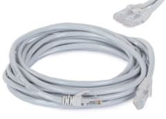 Verk  13133 Sieťový kábel RJ45, CAT6, 5 m šedý