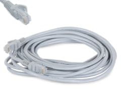 Verk  13128 Sieťový kábel RJ45, CAT5E, 5 m šedý