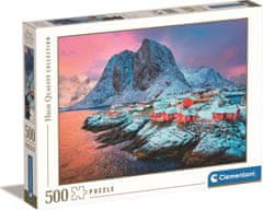 Clementoni Puzzle Dedina Hamnøy 500 dielikov