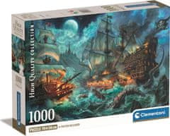 Clementoni Puzzle Bitka pirátov 1000 dielikov