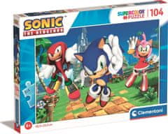 Clementoni Puzzle Sonic 104 dielikov