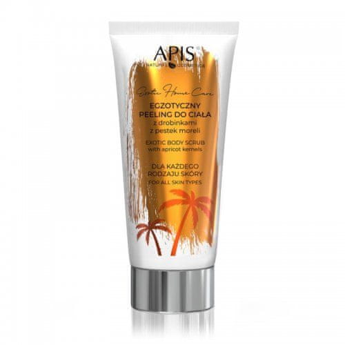 APIS  Exotic Home Care - telový peeling s časticami marhuľových jadier - 200 ml