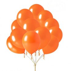 KIK  Metalické lososové balóniky 30cm 80 ks
