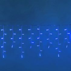 eCa  Vianočný svetelný záves 300 LED modrý 15 m