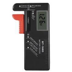 Pronett  XJ4655 Tester batérií digitálny BT-168D, R3, R6, R20, R14, 9V