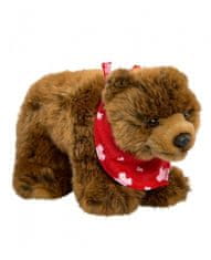 Hollywood Plyšový medveď s červenou šatkou - Authentic Edition 20 cm