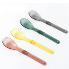 Fire-maple skladací príbor Tritan Spork - green