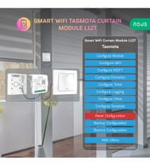 Nous L12T Tasmota ovládanie roliet MQTT