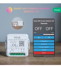 Nous L12T Tasmota ovládanie roliet MQTT