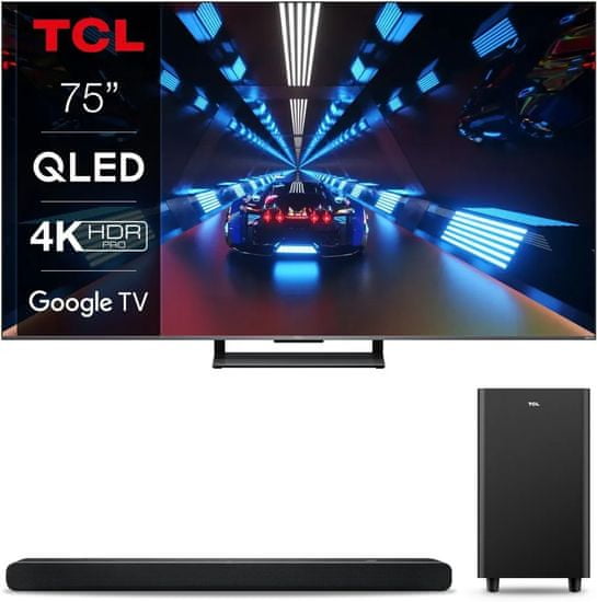 TCL 75C735 + TCL TS8132