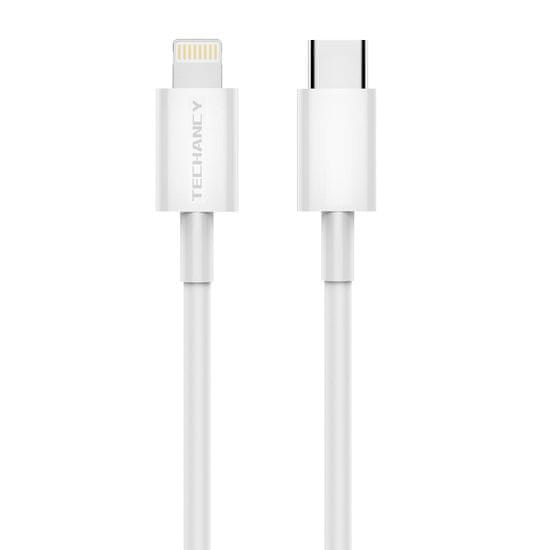 Northix Kábel USB-C na Lightning, 5A – biely