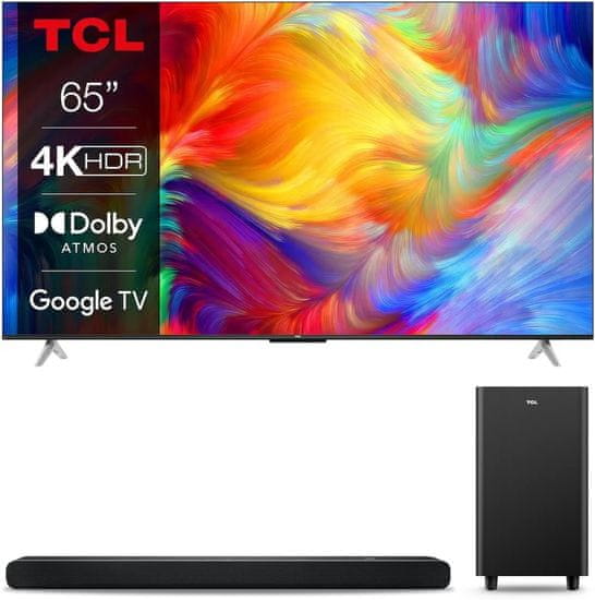 TCL 65P638 + TCL TS8132