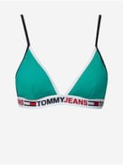 Tommy Hilfiger Zelený dámsky vrchný diel plaviek Tommy Hilfiger Underwear S