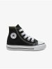 Čierne detské členkové tenisky Converse 21