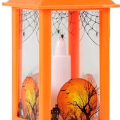 Rappa Lampa na halloween oranžová so svetlom