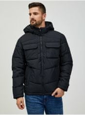 Jack&Jones Zimné bundy pre mužov Jack & Jones - čierna XXL