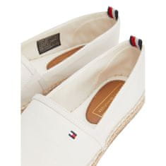 Tommy Hilfiger Espadrilky biela 39 EU Basic Tommy Flat