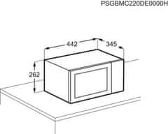 Electrolux Mikrovlnná trouba s grilem EMZ421MMW