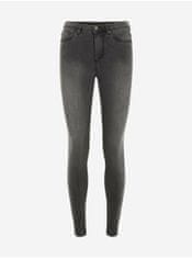 Vero Moda Tmavošedé skinny fit rifle VERO MODA Tanya XS/32