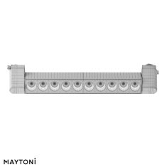 MAYTONI MAYTONI Koľajnicový systém Points Rot 1 phase track systém UNITY 4000K 20W 36d TR010-1-20W4K-MW