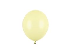 PartyDeco Balóny pastelové svetložlté 12cm 100ks